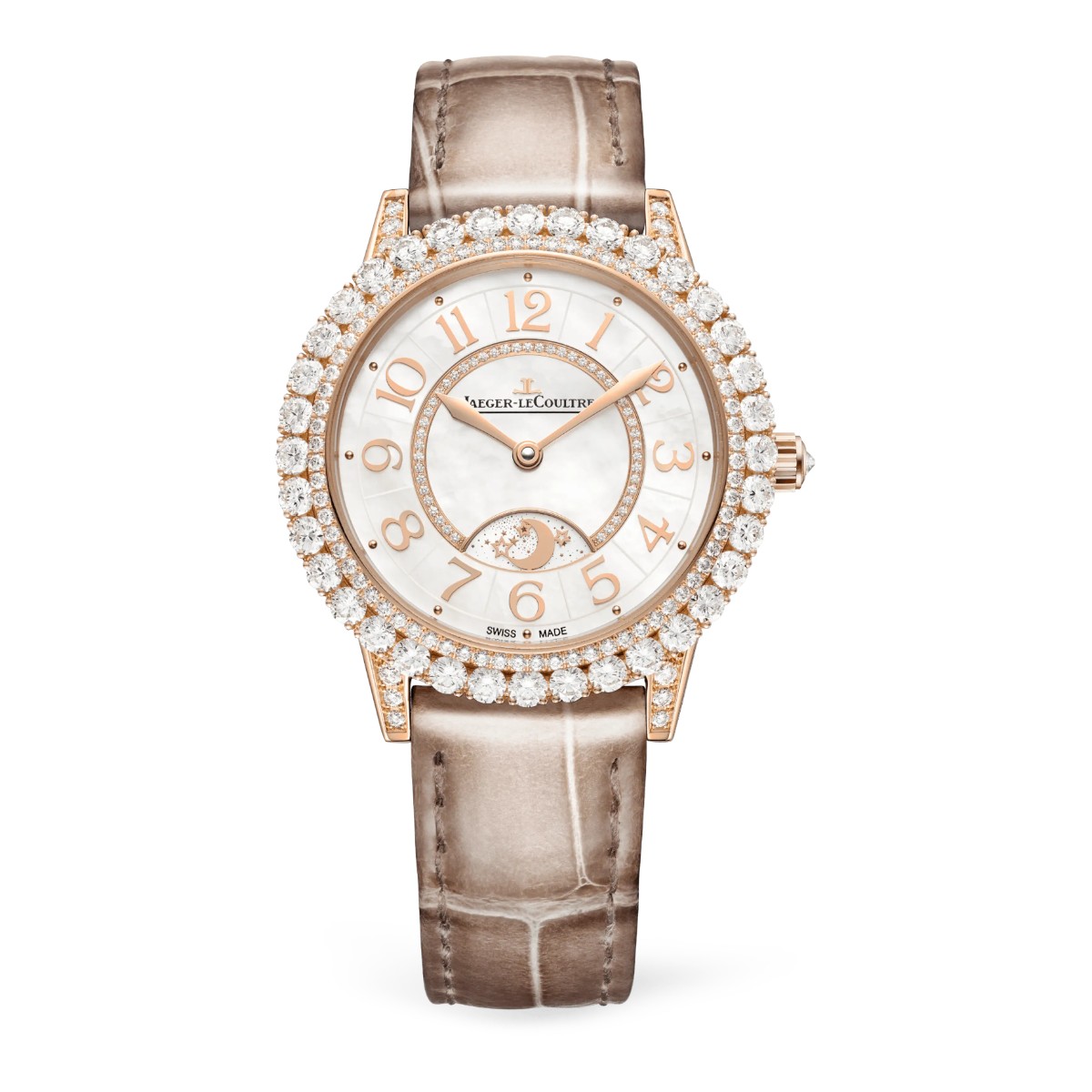 Jaeger-LeCoultre Rendez-Vous Dazzling Night and Day 36mm Women's Watch, Mother of Pearl Dial