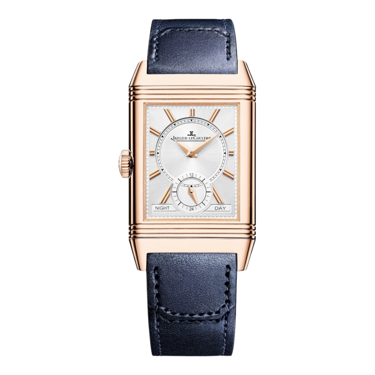 Jaeger-LeCoultre Reverso Tribute Duoface Small Seconds 47mm x 28.3mm Watch, Blue Dial