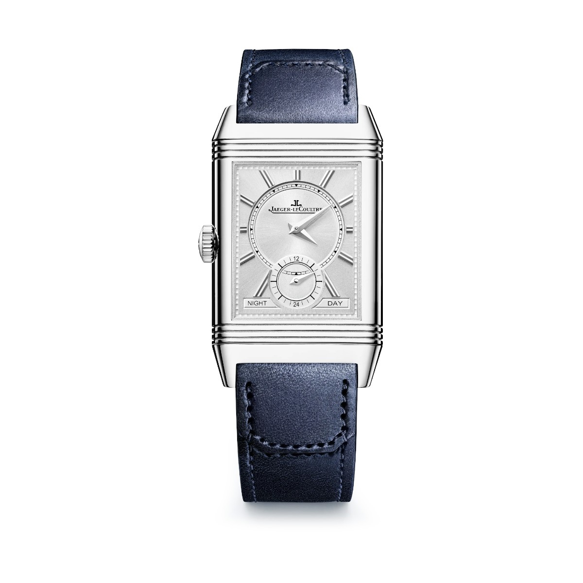 Jaeger-LeCoultre Reverso Tribute Duoface Small Seconds 47 x 28.3 mm Watch, Blue Dial