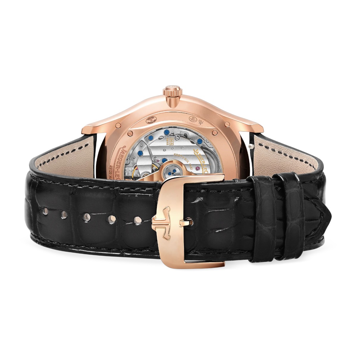 Jaeger-LeCoultre Master Ultra Thin Perpetual Calendar 39mm Watch, Brown Dial