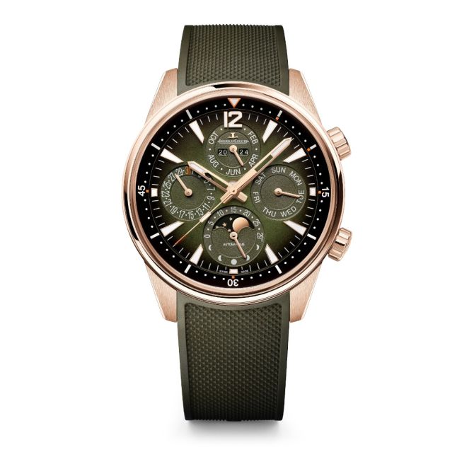 Jaeger-LeCoultre Polaris Perpetual Calendar 42mm Men's Watch, Green Dial