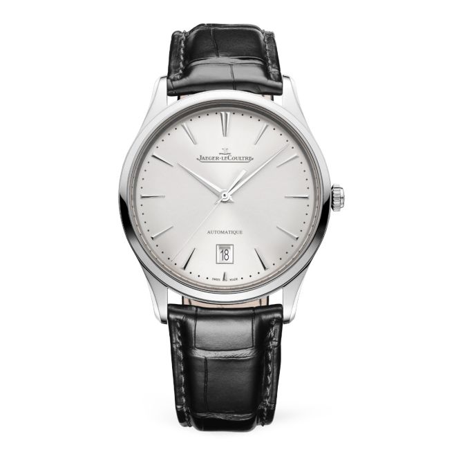Jaeger-LeCoultre Master Ultra Thin Date 39mm Men's Watch, Silver Dial