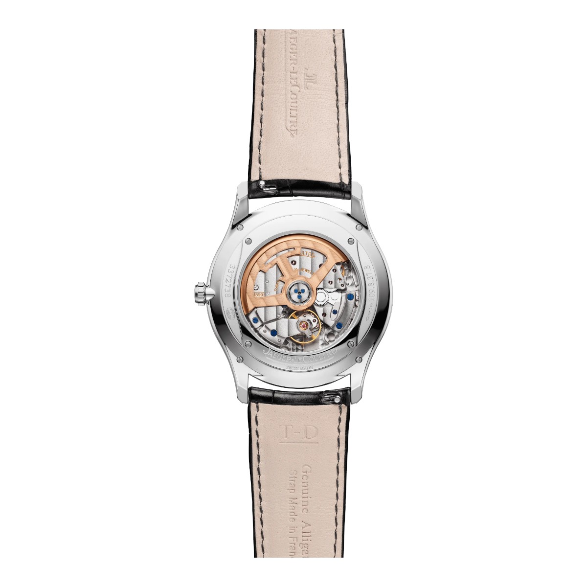 Jaeger-LeCoultre Master Ultra Thin Date 39mm Men's Watch, Silver Dial