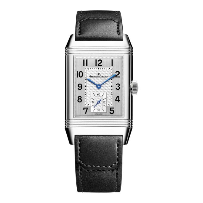 Jaeger-LeCoultre Reverso Classic Monoface Small Seconds 45.6mm x 27.4mm Watch, Grey Dial
