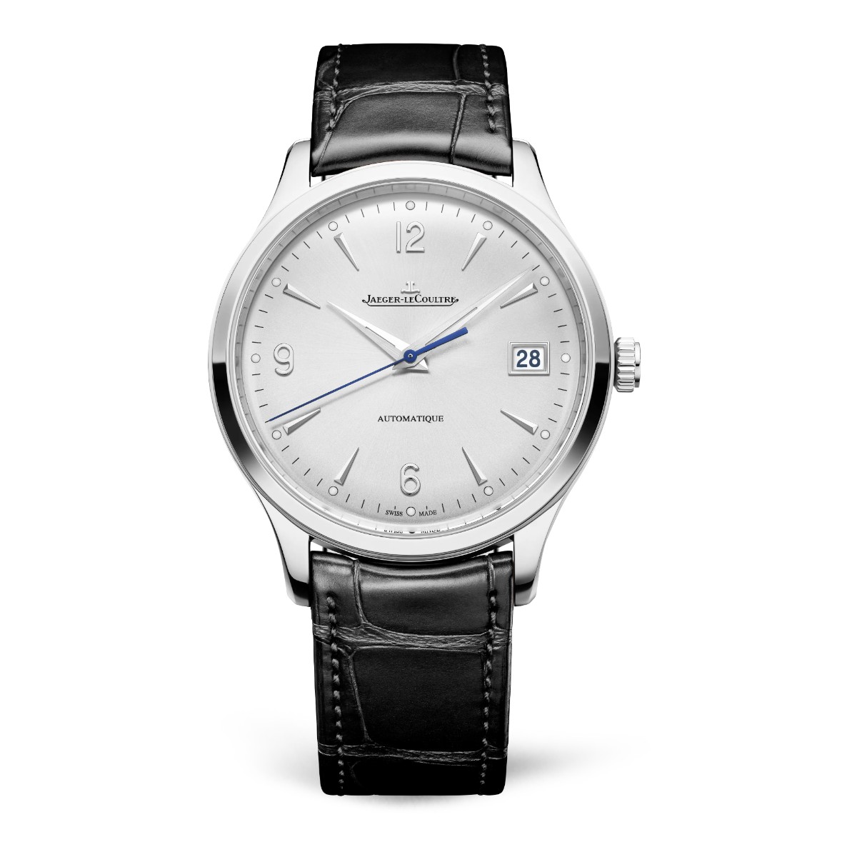 Jaeger-LeCoultre Master Control Date 40mm Men's Watch, Silvered Grey Dial