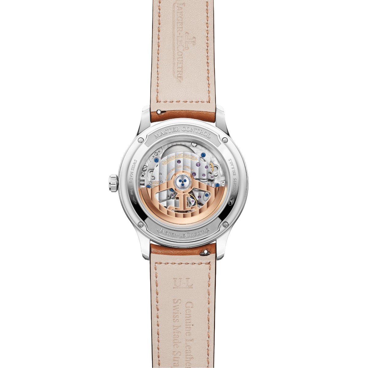 Jaeger-LeCoultre Master Control Date 40mm Men's Watch, Silvered Grey Dial