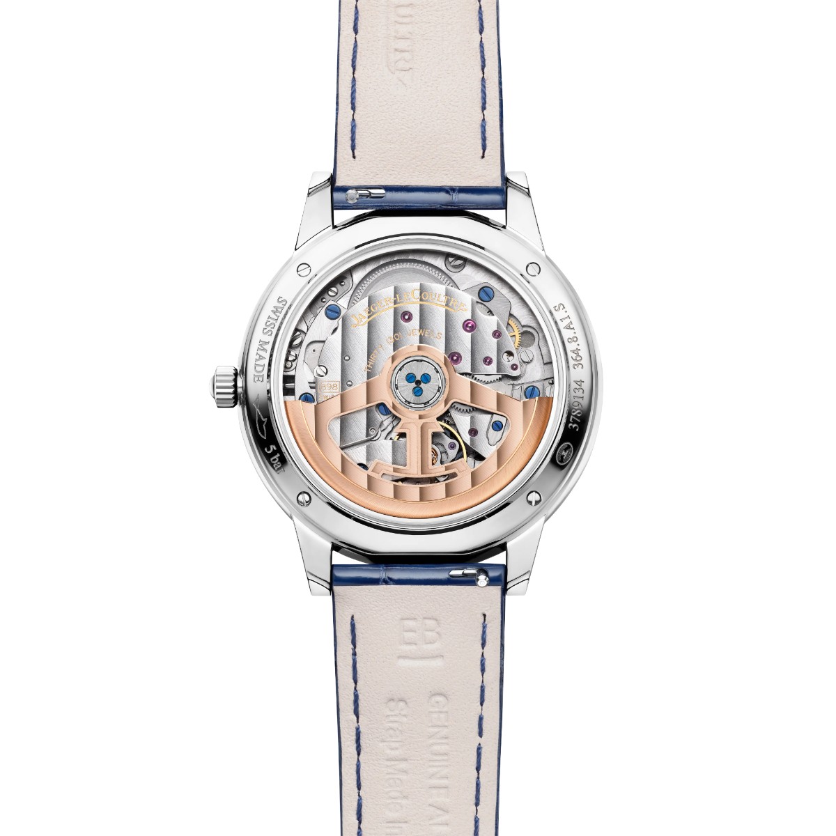 Jaeger-LeCoultre Night and Day Rendez-Vous Classic 34mm Women's Watch, Diamond Silvered Grey Dial an