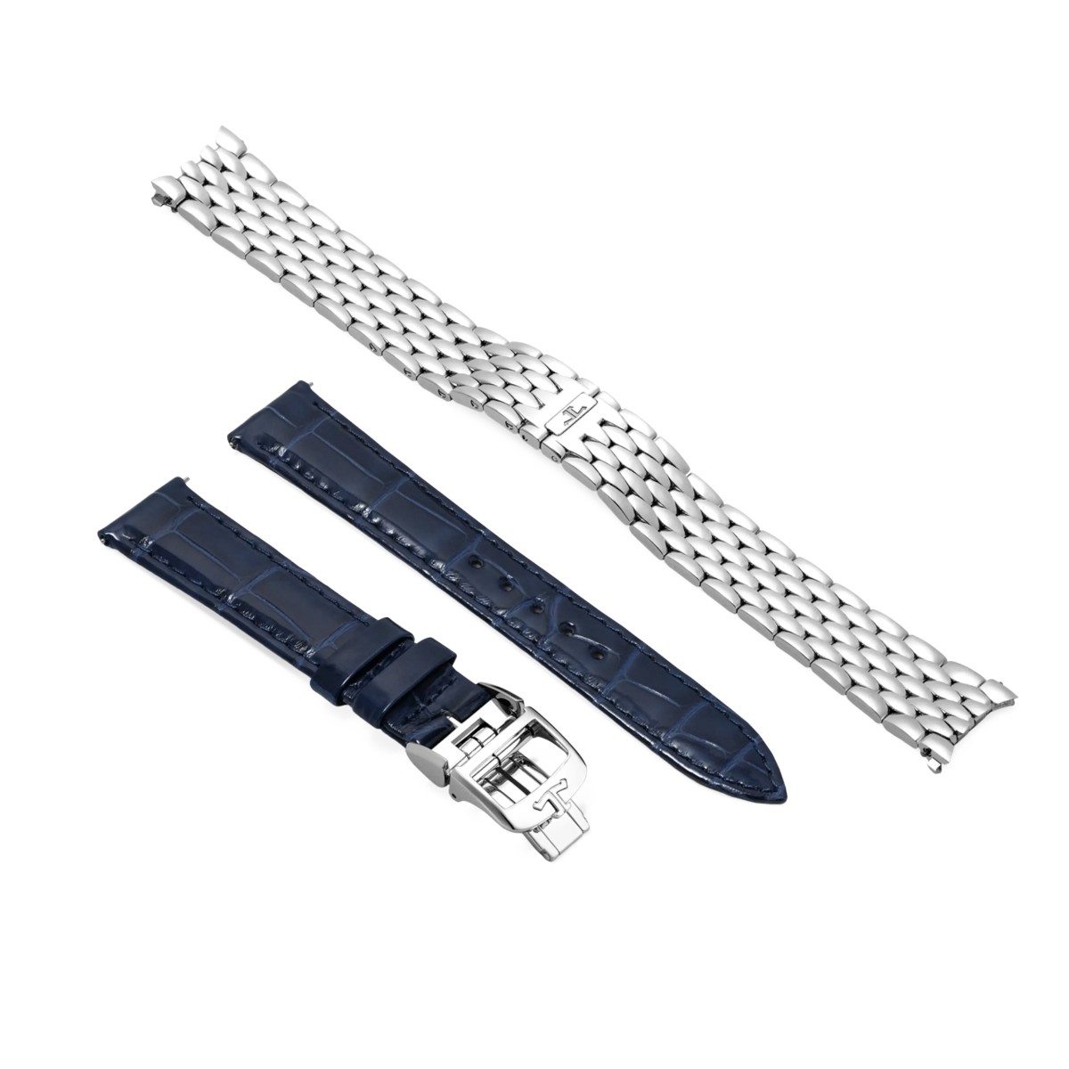 Jaeger-LeCoultre Night and Day Rendez-Vous Classic 34mm Women's Watch, Diamond Silvered Grey Dial an