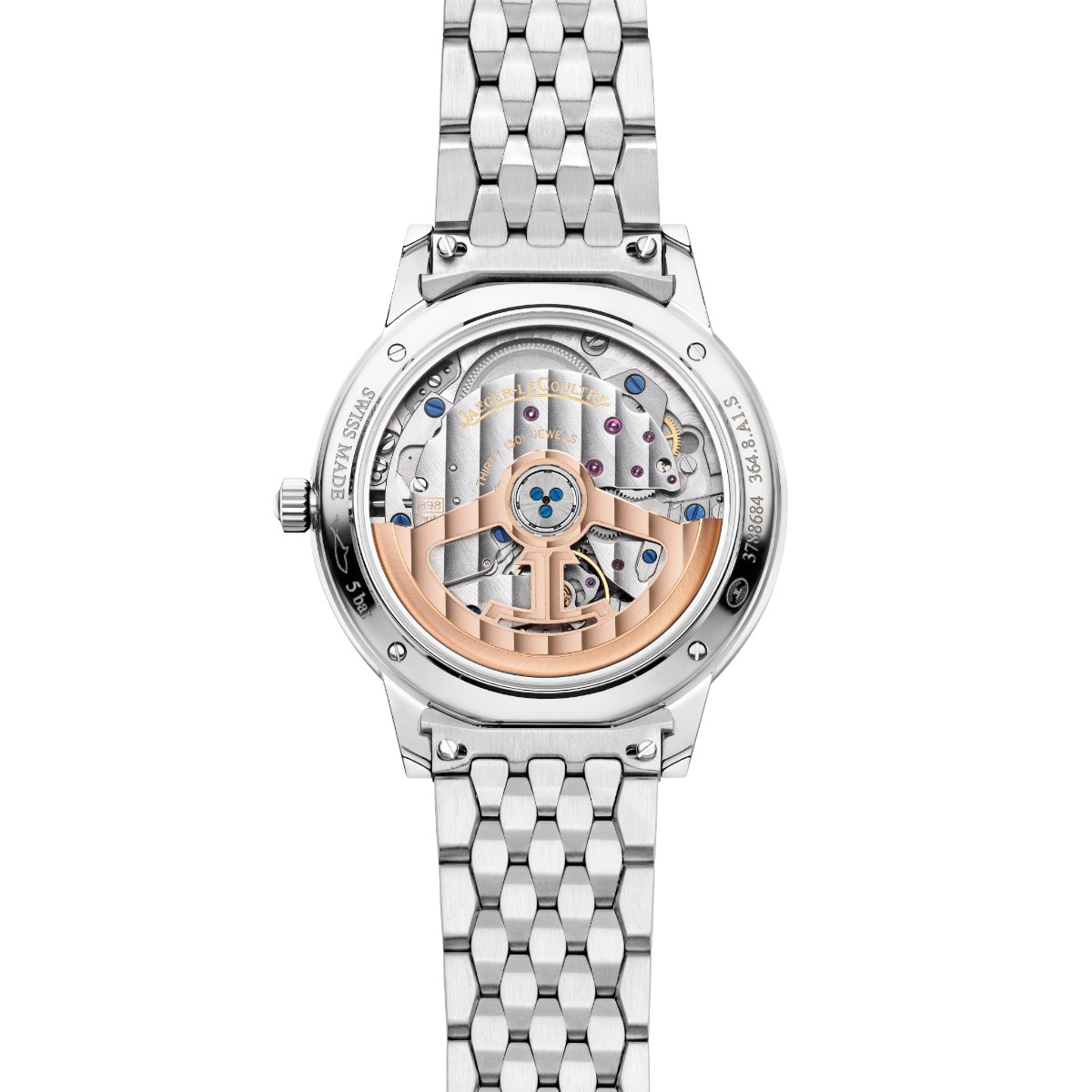 Jaeger-LeCoultre Night and Day Rendez-Vous Classic 34mm Women's Watch, Diamond Silvered Grey Dial an