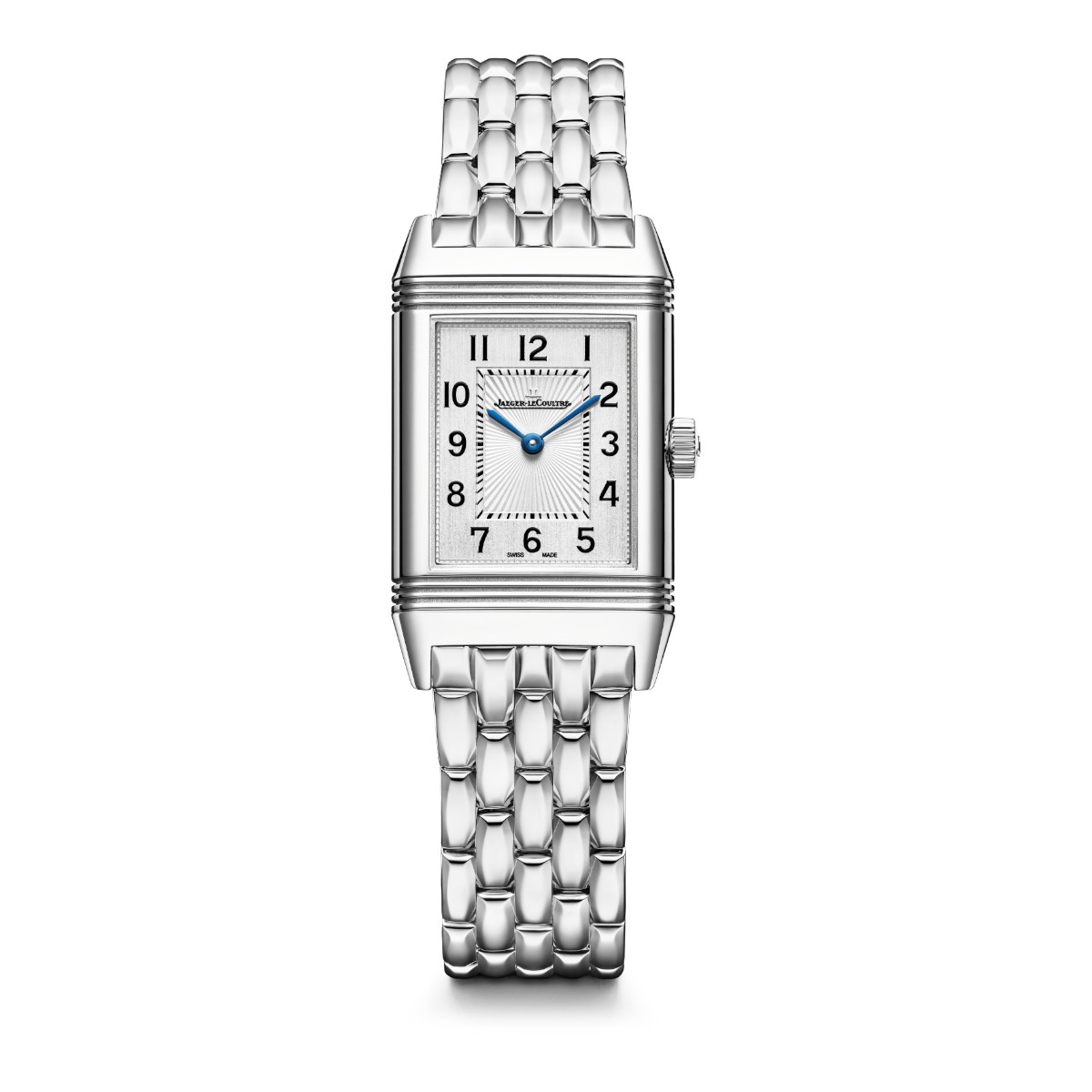 Jaeger-LeCoultre Monoface Reverso Classic 35.78mm x 21mm Women's Watch, Silvered Grey Dial