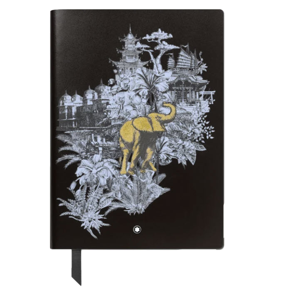 Montblanc Meisterstuck Around the World in 80 Days Brown Lined #163 Notebook, Medium