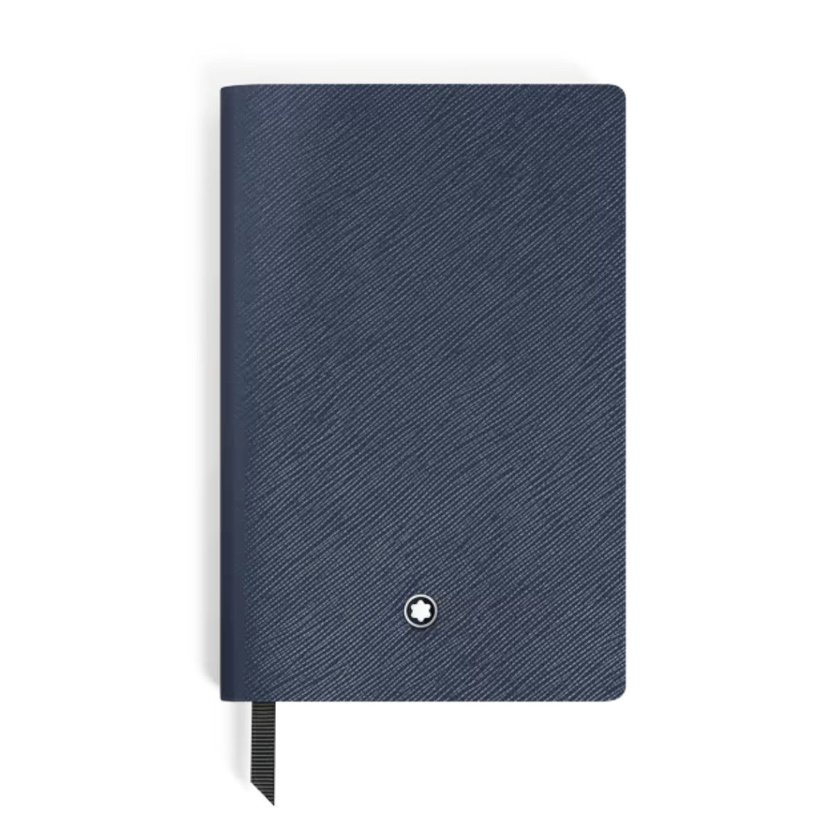 Montblanc Blank Pages Small Notebook, Ink Blue Leather