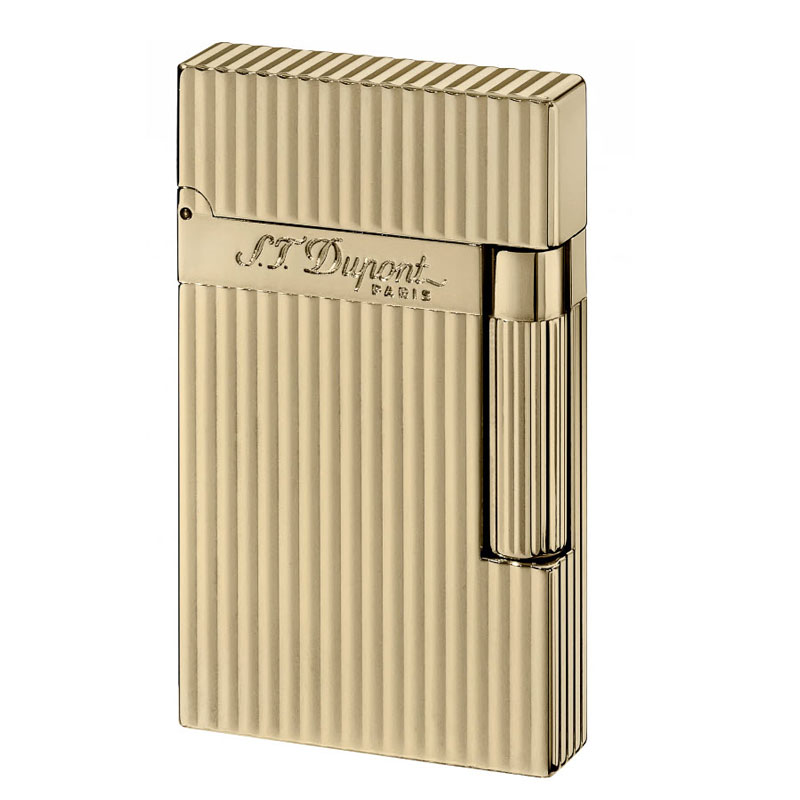 S. T. Dupont Ligne 2 Lighter, Yellow Gold Tone Finish