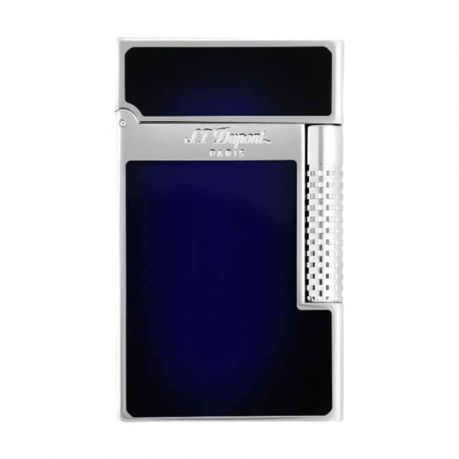 S.T. Dupont Le Grand Lighter, Natural Blue Lacquer
