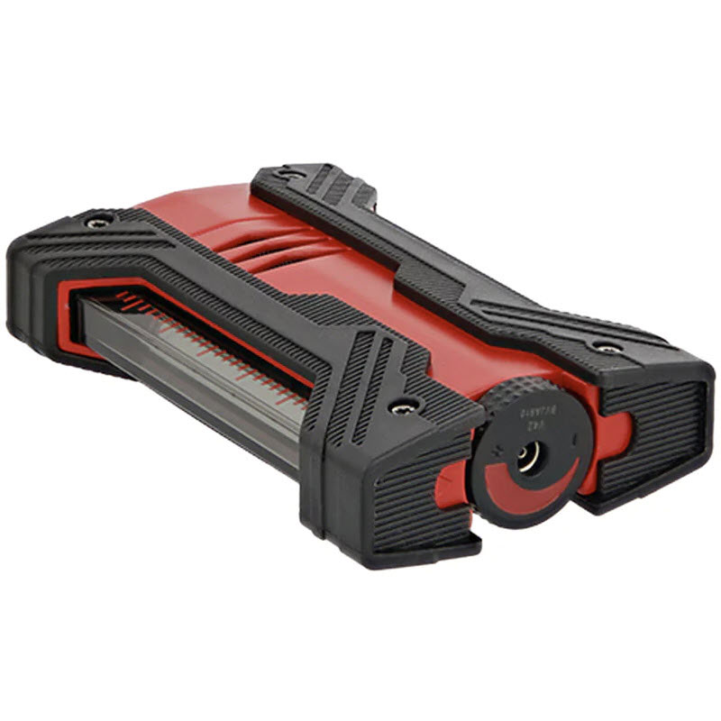 S. T. Dupont Defi Xxtreme Lighter, Black and Red
