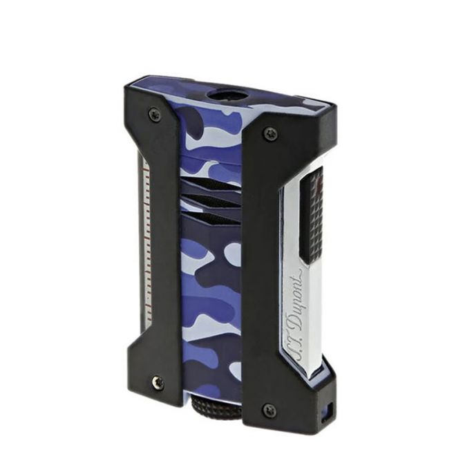 S. T. Dupont Defi Extreme Lighter, Blue Camouflage