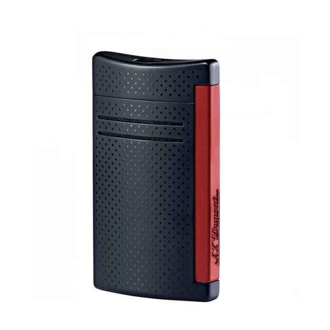 S. T. Dupont Maxijet Lighter, Matte Black and Red