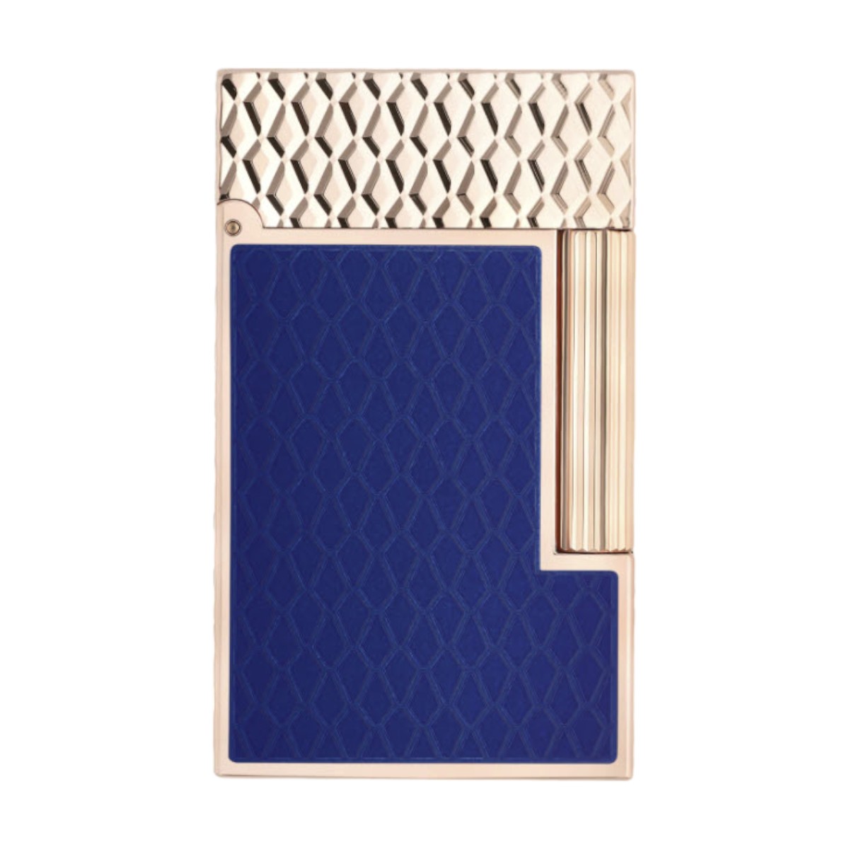 S.T. Dupont Ligne 2 Guilloche Under Lacquer Dragon Lighter, Blue