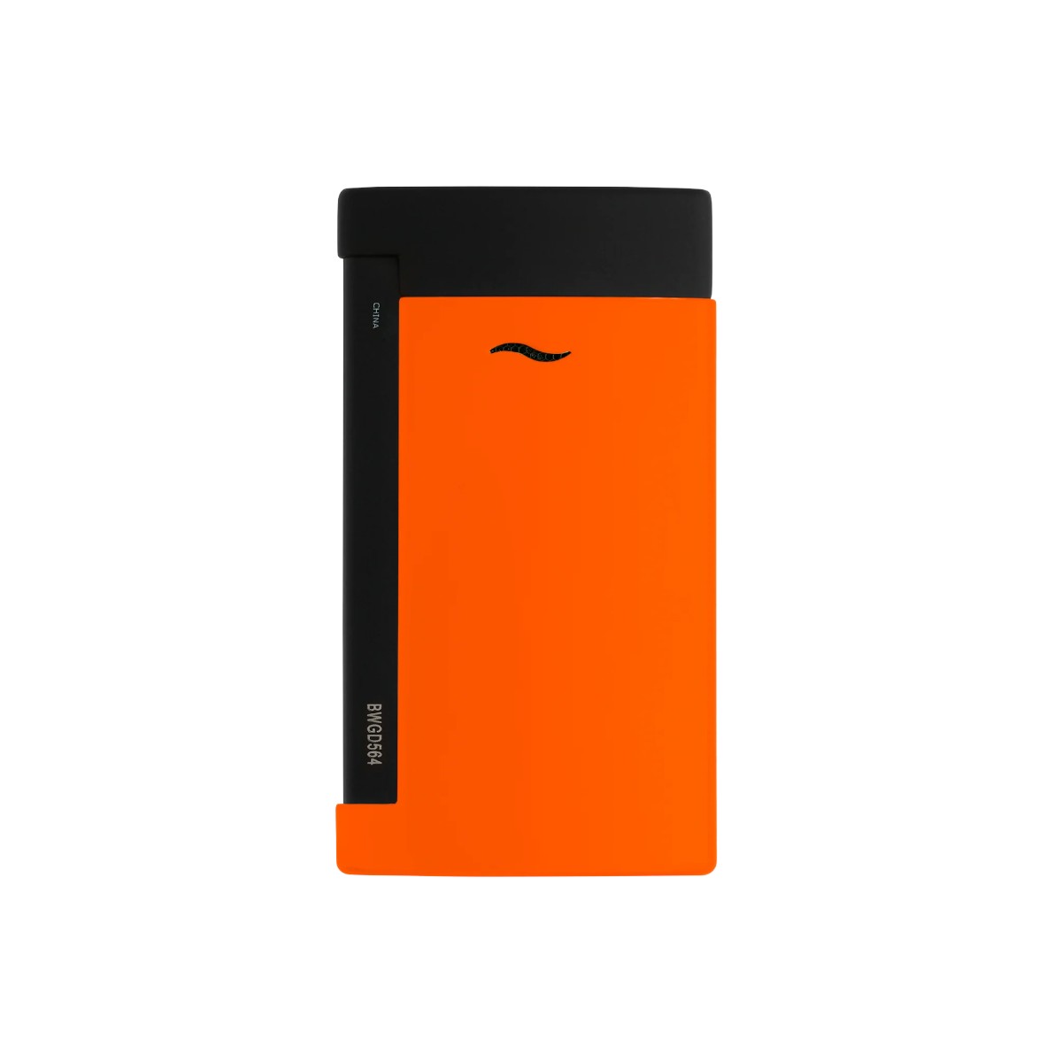 S.T. Dupont Slim7 Lighter, Lacquered Neon Orange