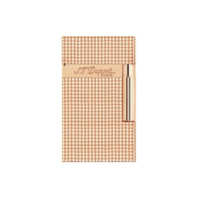 S.T. Dupont Ligne 2 Guilloche Lighter, Pink
