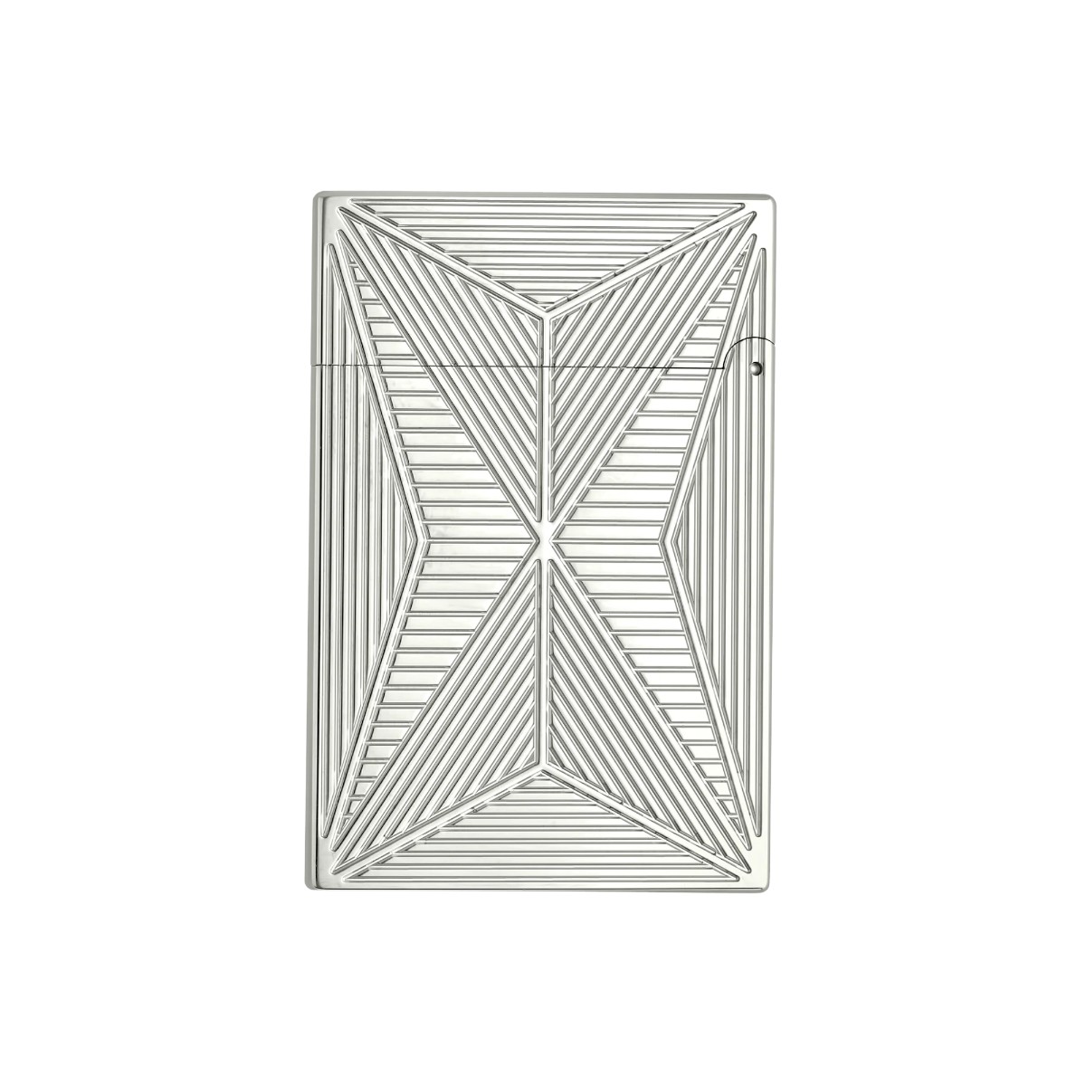 S.T. Dupont Ligne 2 Fire X Small Lighter, Silver