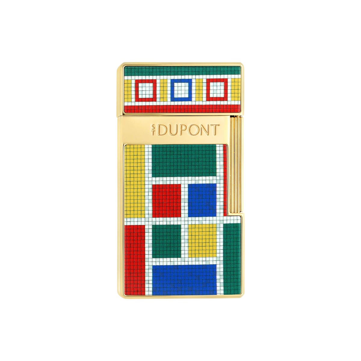 S.T. Dupont Biggy Casablanca Lighter, Multicolor Lacquer