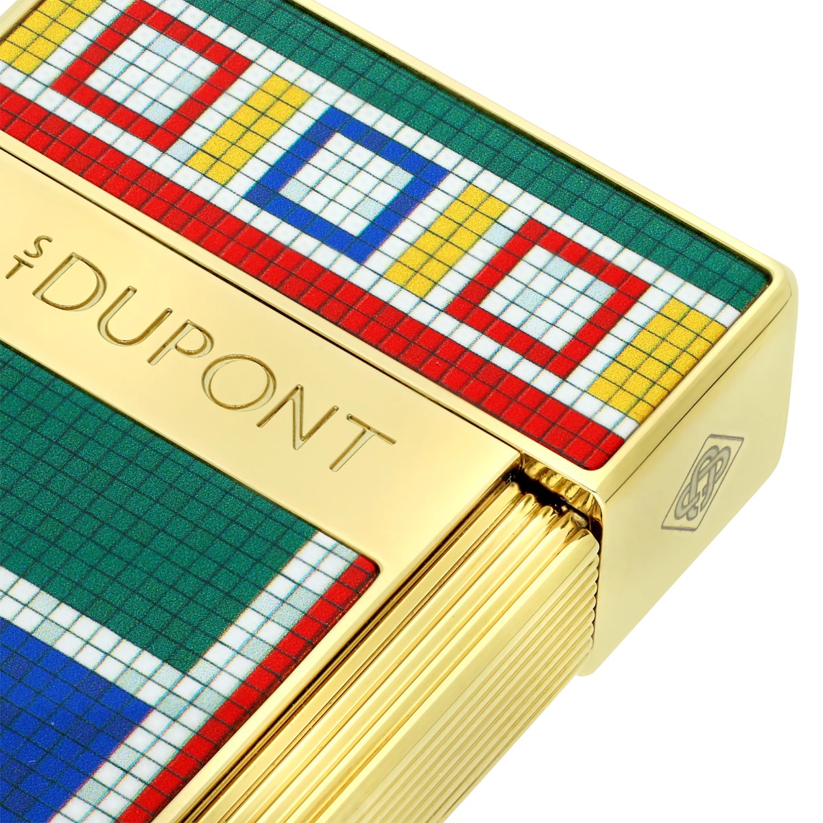 S.T. Dupont Biggy Casablanca Lighter, Multicolor Lacquer