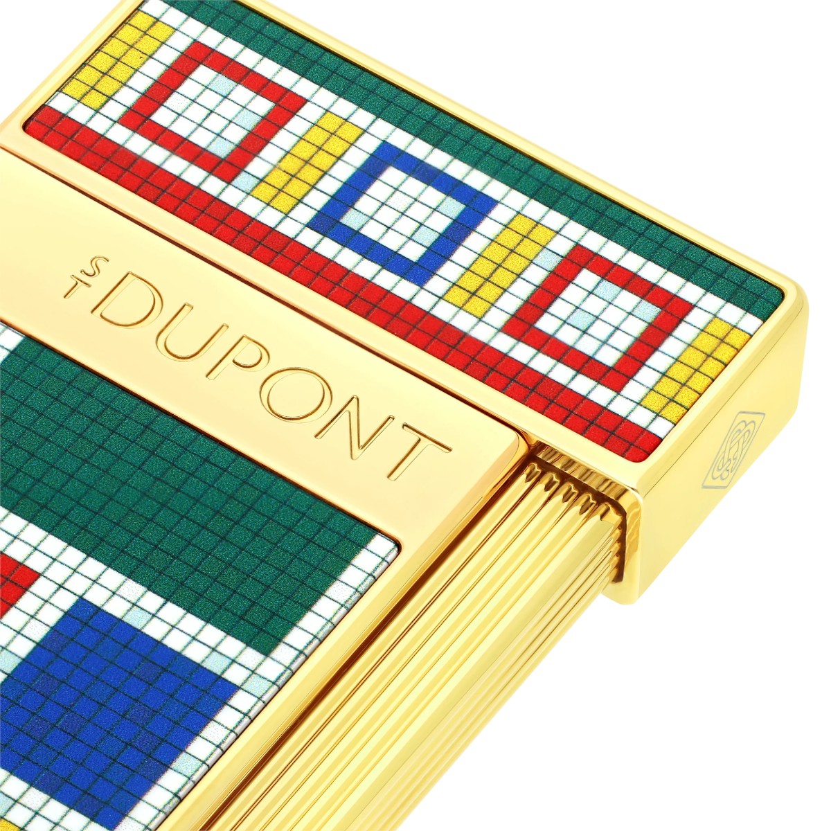 S.T. Dupont Slimmy Casablanca Lighter, Multicolor Lacquer