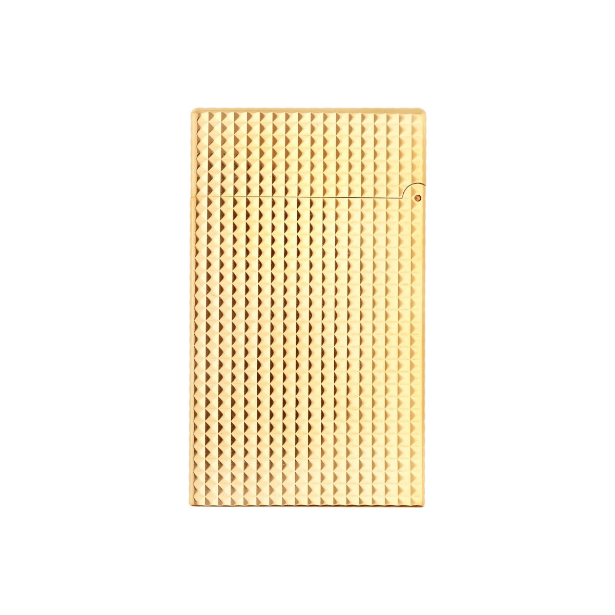 S.T. Dupont Le Grand Dupont Diamond Head Lighter, Yellow Gold