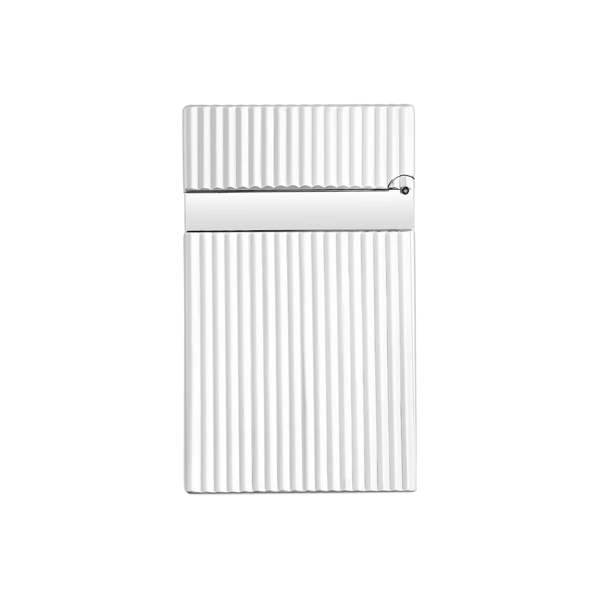 S.T. Dupont Ligne 2 Lighter, Silver Guilloche