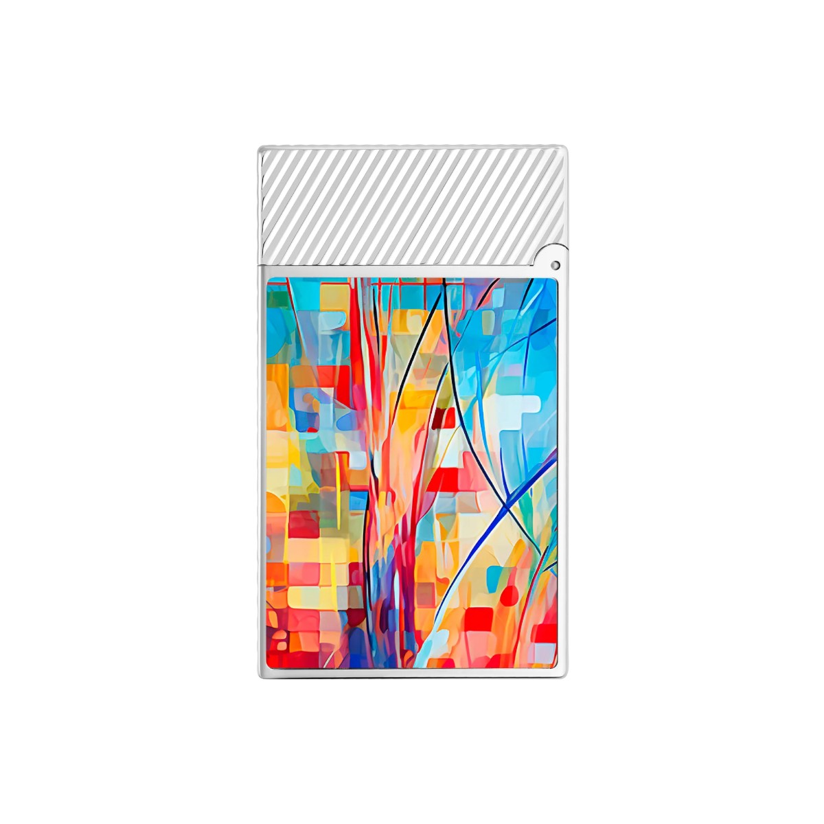 S.T. Dupont Ligne 2 Graff'ty Lighter, Multicolored Lacquer