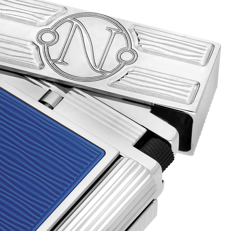 S.T. Dupont 20,000 Leagues Under The Seas Ligne 2 Lacquered Lighter, Blue Gulf Stream