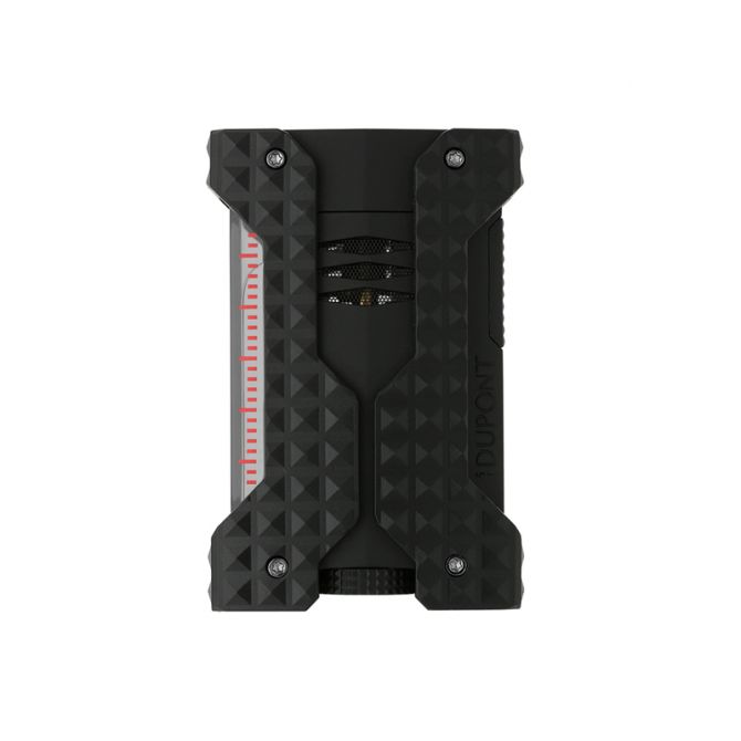 S.T. Dupont Brushed Windproof Lighter, Black