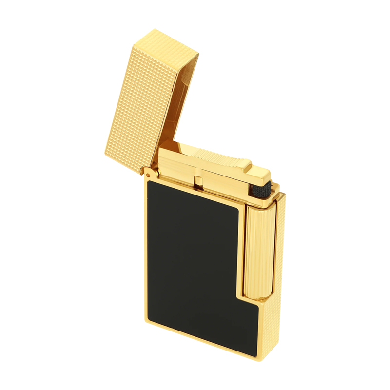 S.T. Dupont Micro Diamond Head Ligne 2 Lighter, Black