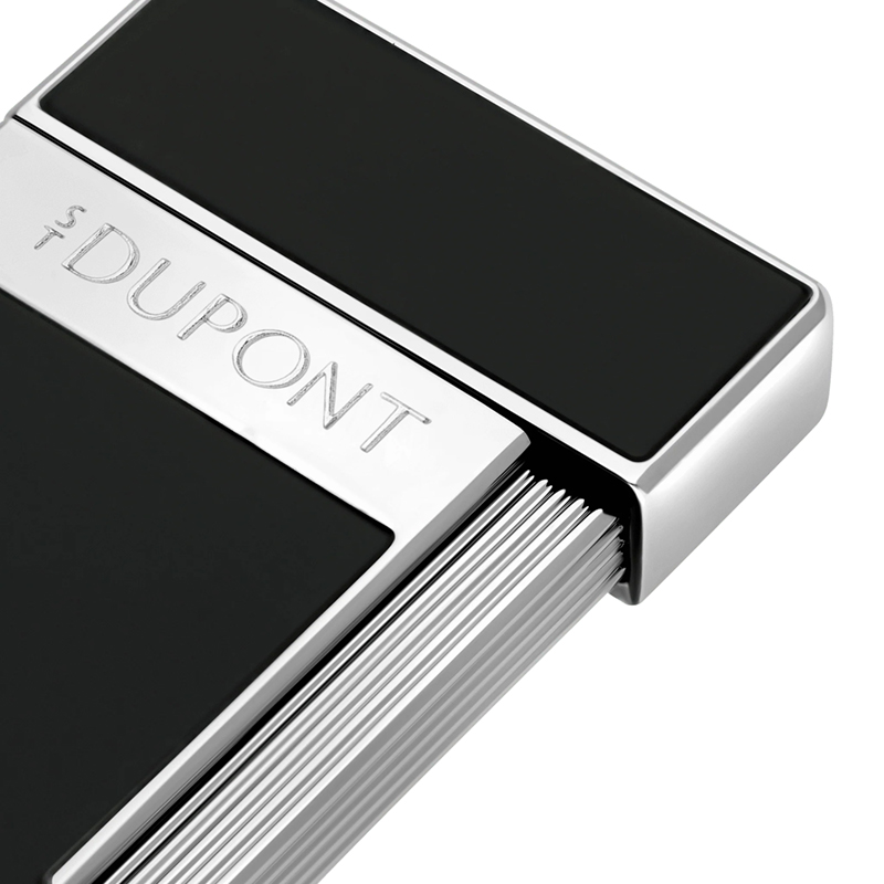 S.T. Dupont Slimmy Lacquered Lighter, Silver