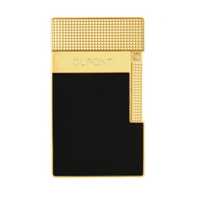 S.T. Dupont Lacquered Table Lighter, Gold