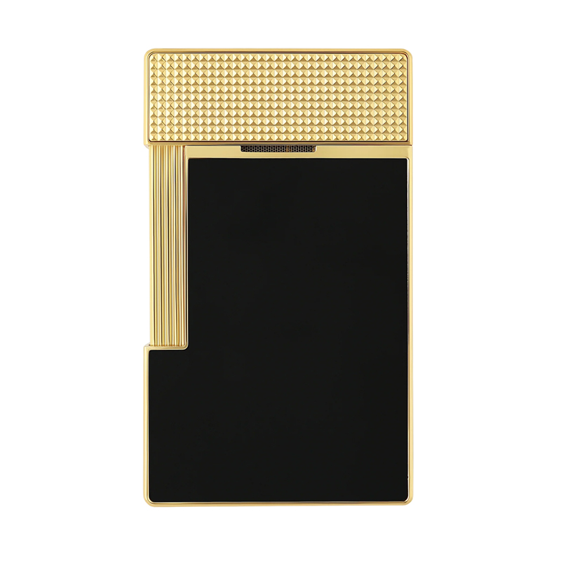 S.T. Dupont Lacquered Table Lighter, Gold
