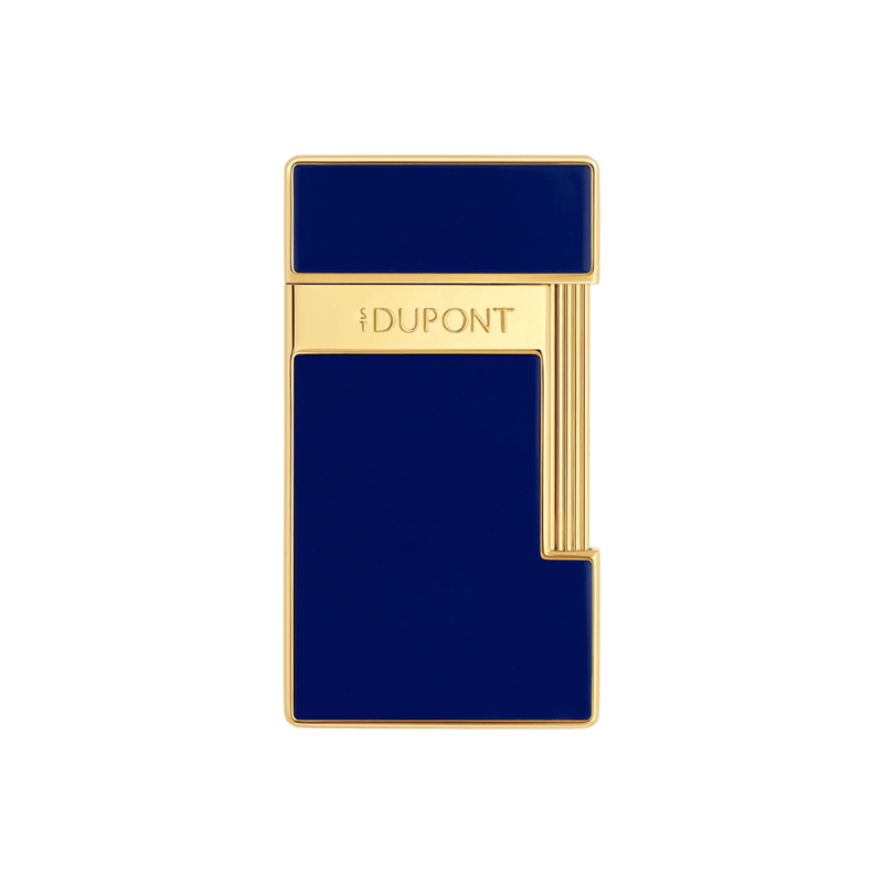 S.T. Dupont Slimmy Lacquered Lighter, Indigo Blue