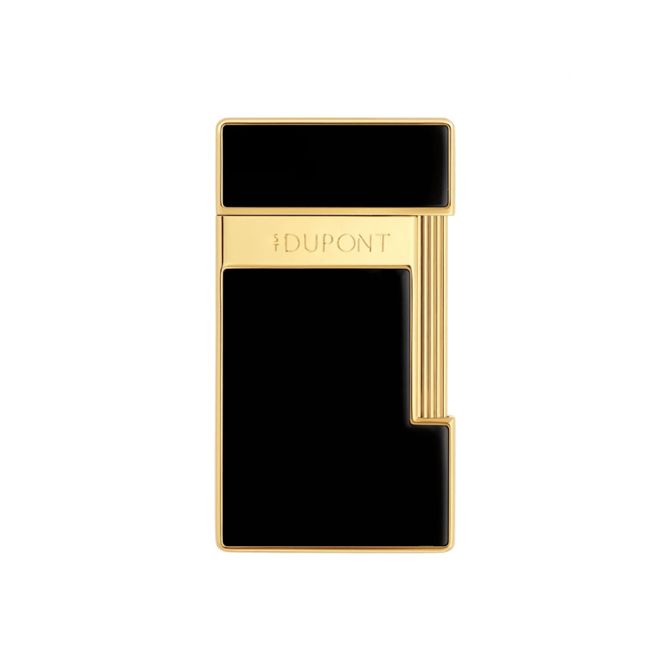S.T. Dupont Slimmy Lacquered Lighter, Black