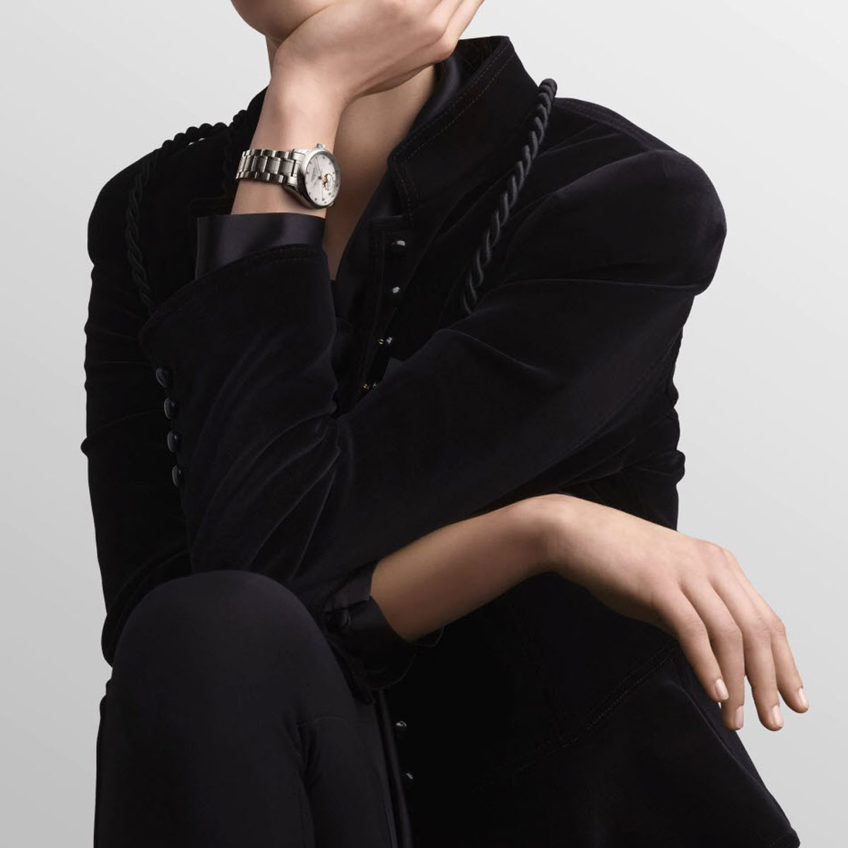 Longines Master Collection 34mm Women's Watch, White Mother of Pearl Dial