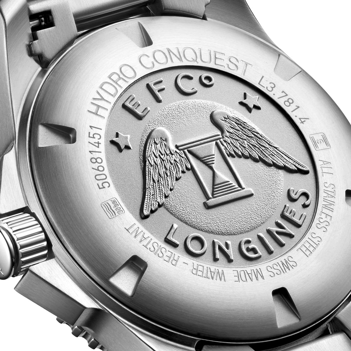 Longines Hydroconquest 41mm Men's Watch, Green Matte Dial