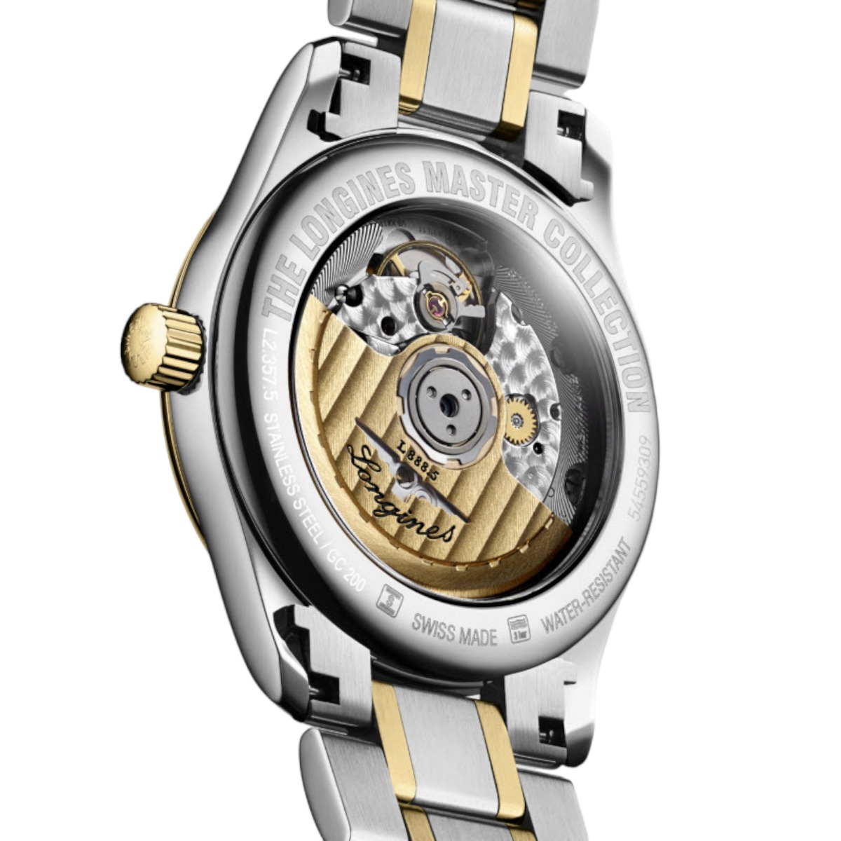 Longines Masters Collection 34mm Women's Watch, White Mother of Pearl Dial