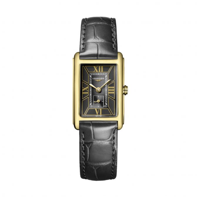 Longines Dolcevita 20.50 x 32mm Women's Watch, Anthracite Dial