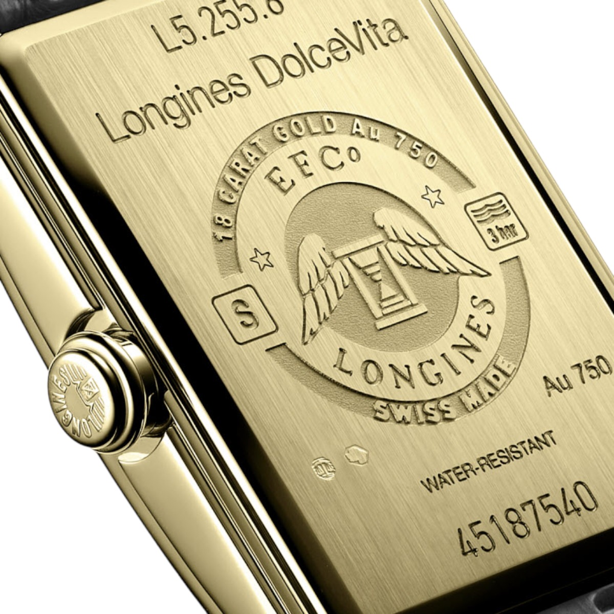 Longines Dolcevita 20.50 x 32mm Women's Watch, Anthracite Dial