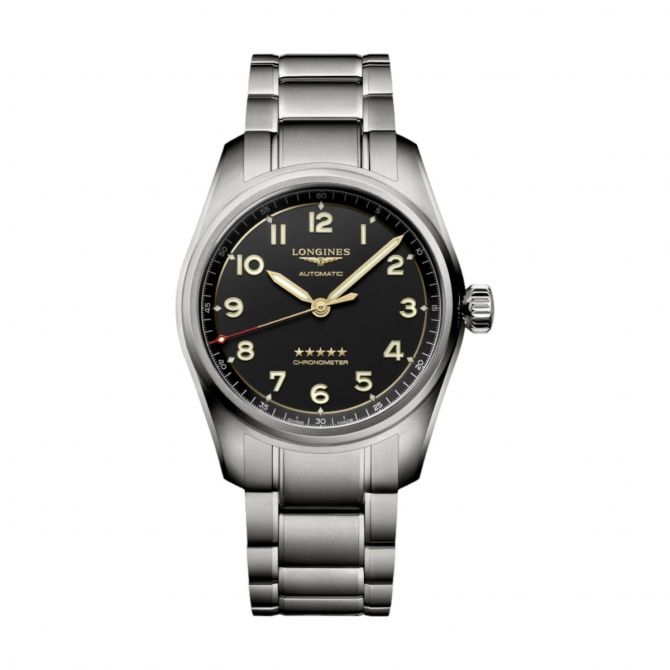 Longines Spirit 40mm Men's Watch, Anthracite Dial