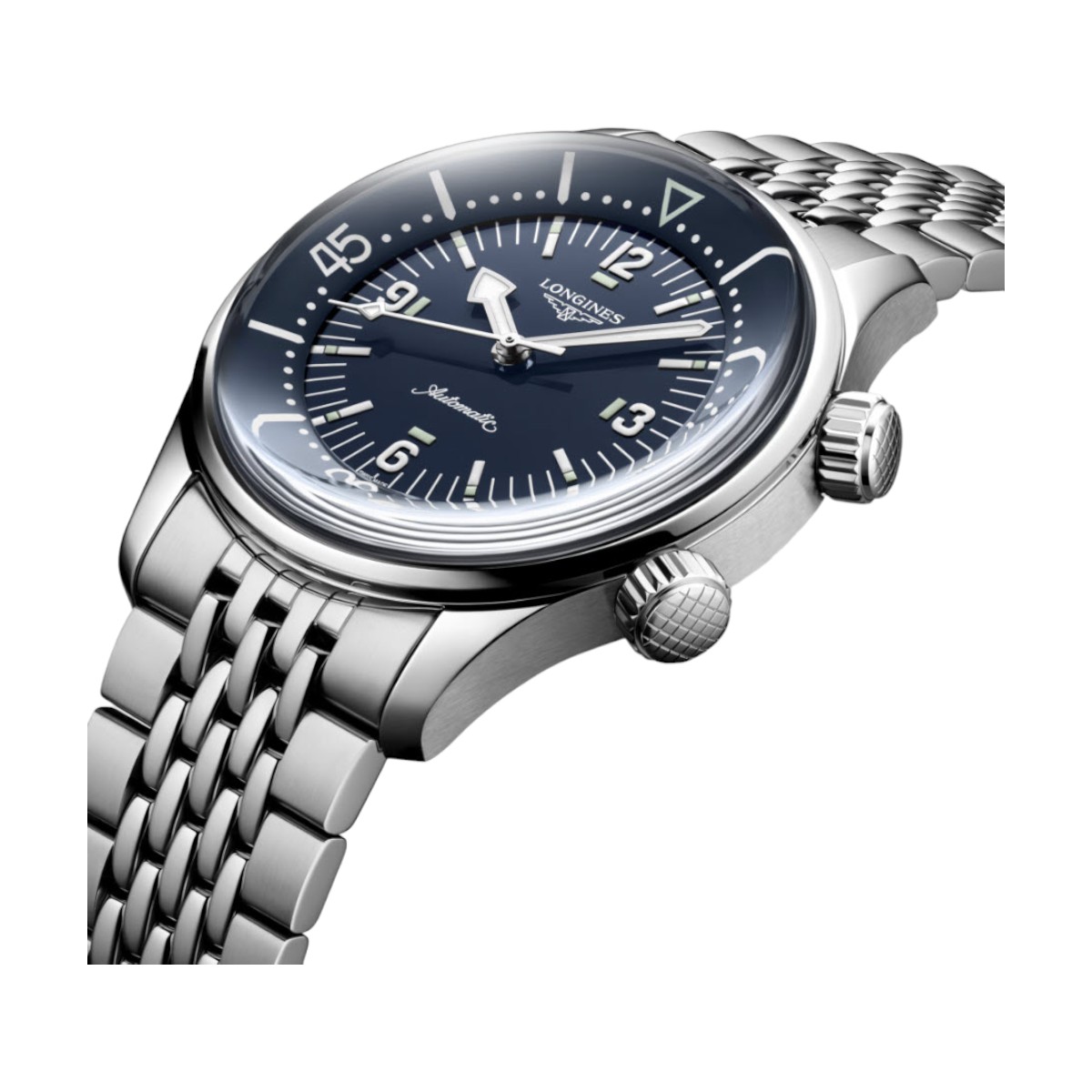 Longines Legend Diver 39mm Men's Watch, Blue Dial