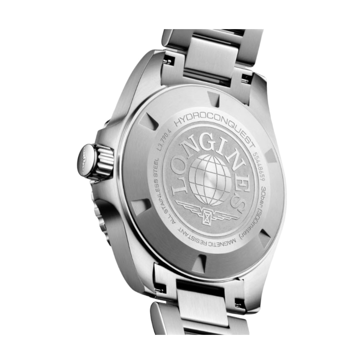 Longines Hydroconquest GMT 41mm Men's Watch, Sunray Green Dial