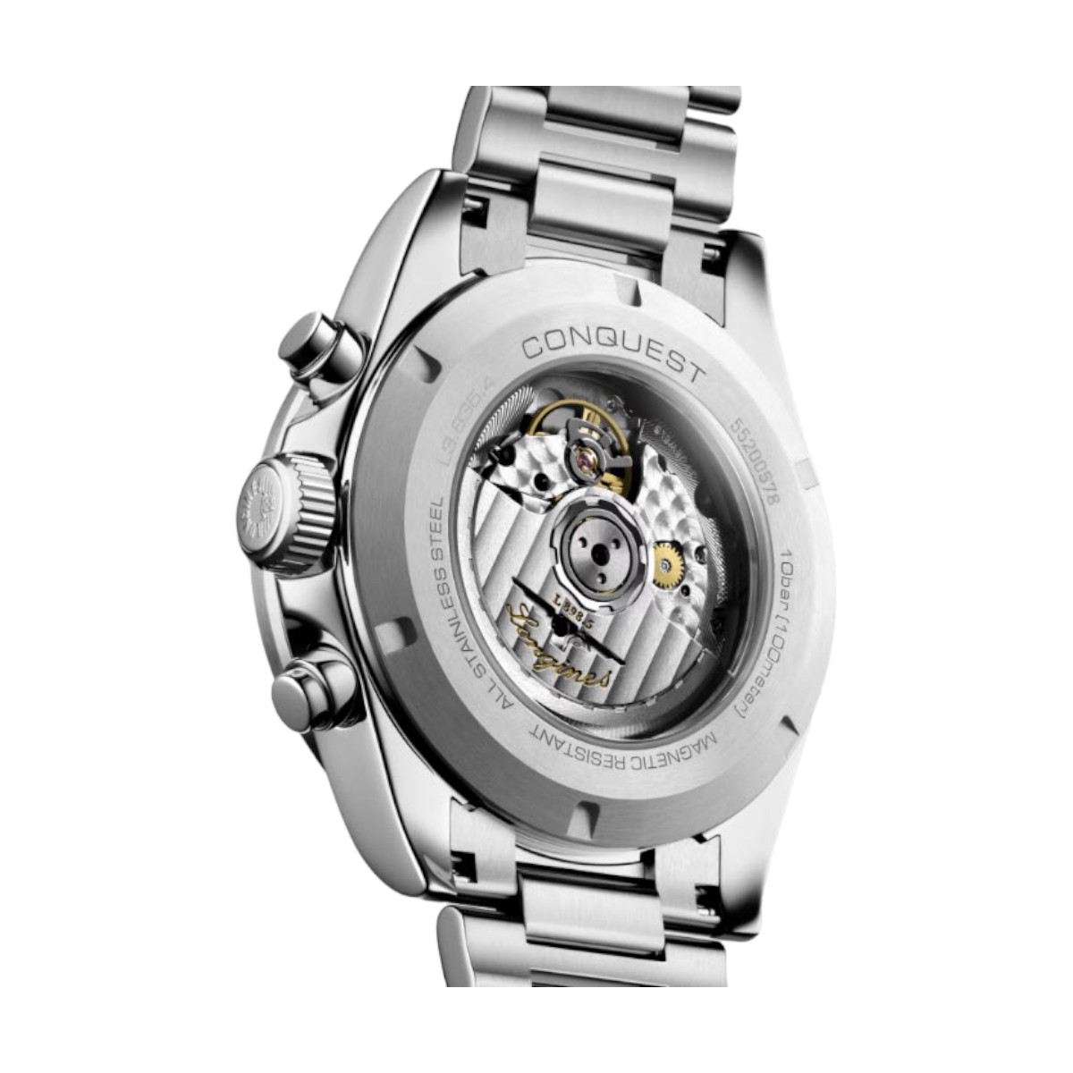 Longines Conquest 42mm Men's Watch, Silver Dial