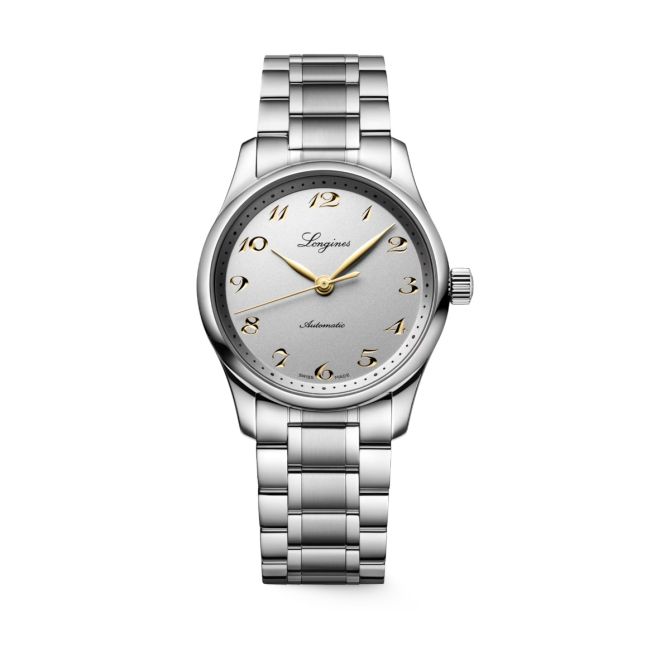 Longines Master Collection 34mm Watch, Silver Dial