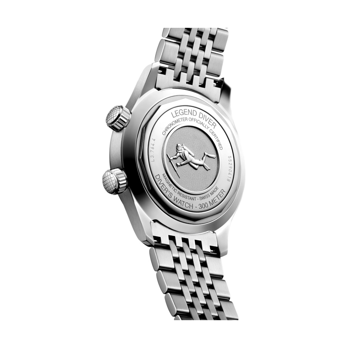 Longines Legend Diver 39mm Watch, Green Dial